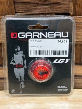 Garneau LG Hydra LG3 Rear Bike Light - Red Lens